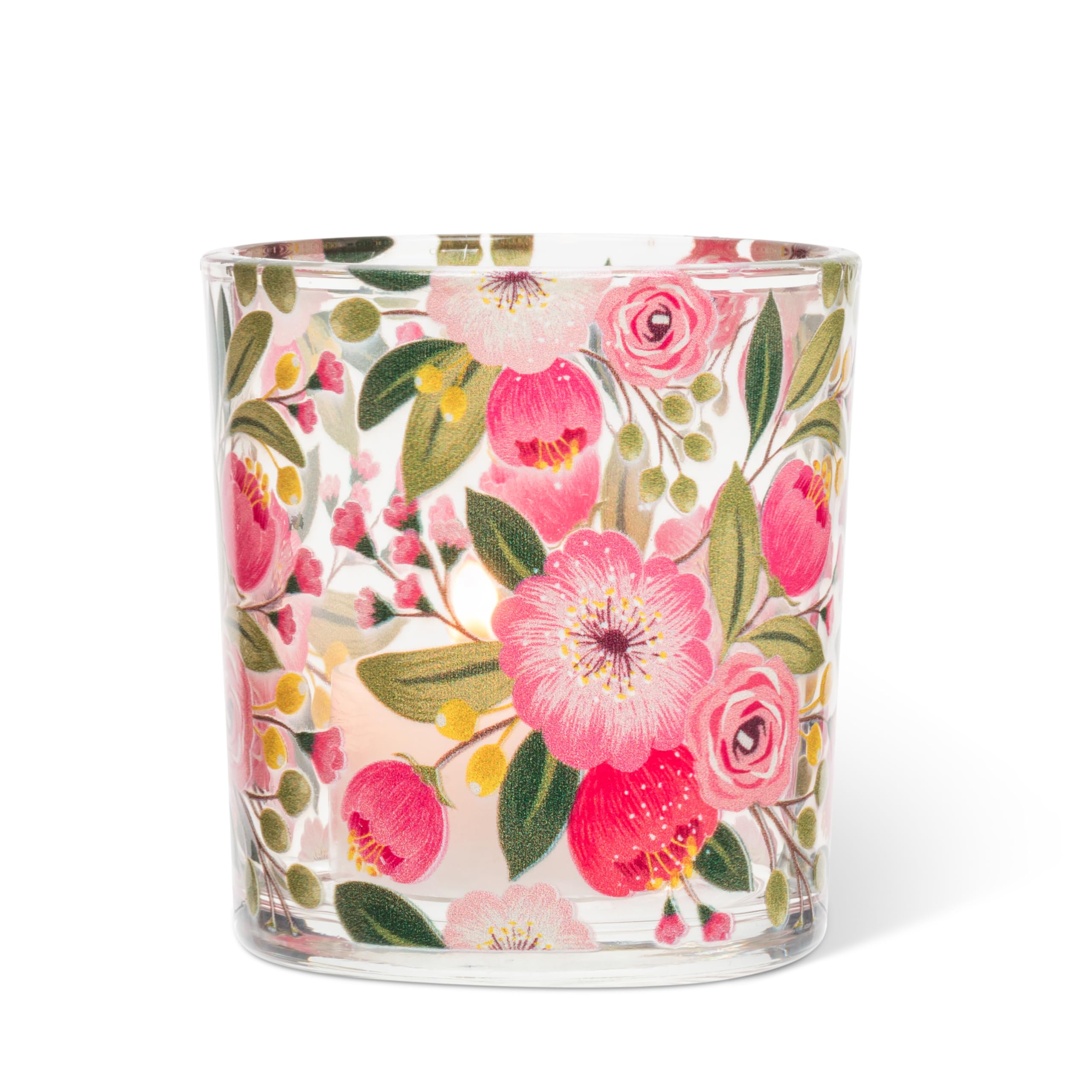 Amazon.com: Abbott Collection Bright Florals Votive Candle Holder